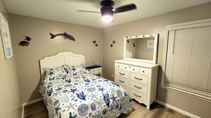 2 chambres, fer et planche à repasser, accès au Wi-Fi (inclus)