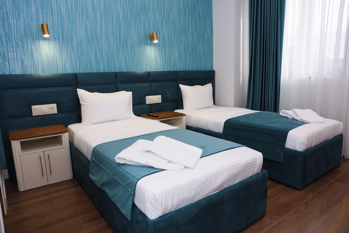 Standard İki Ayrı Yataklı Oda | Ses yalıtımı, ütü/ütü masası, ücretsiz kablosuz İnternet