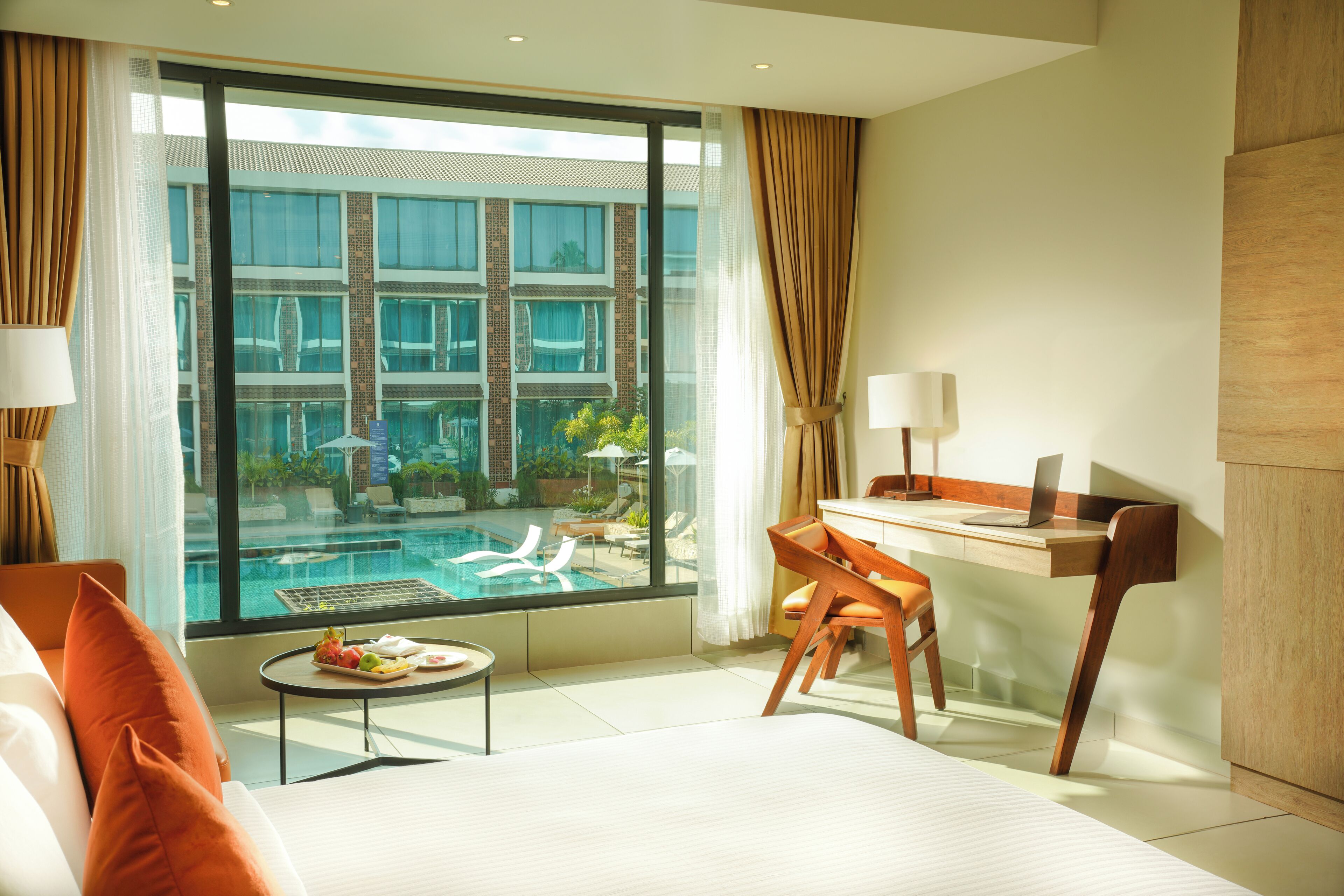 高级双人房或双床房, 泳池景观 | 客房景观