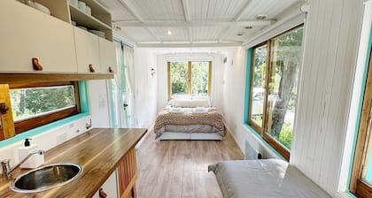 Tiny house in the forest
