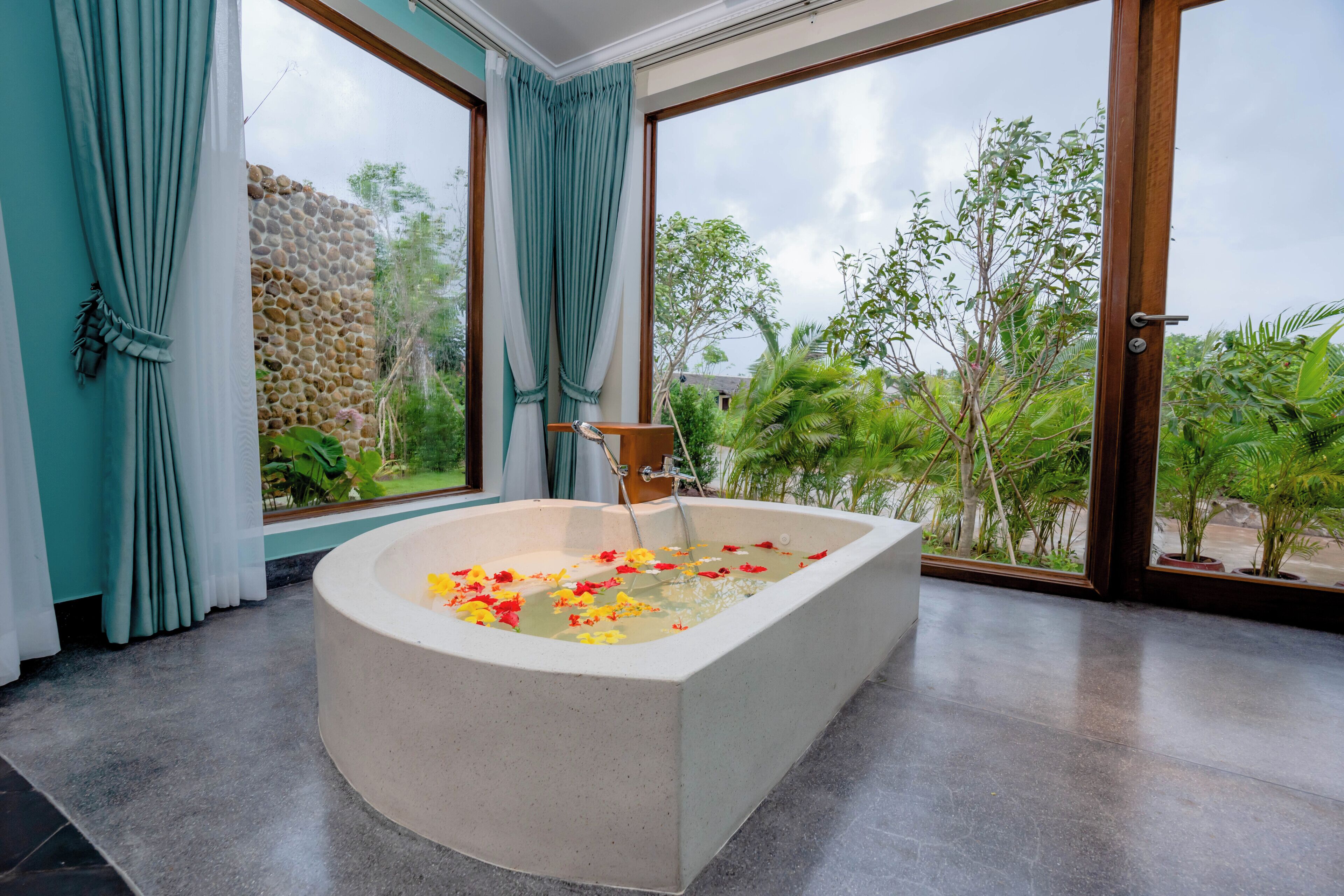 Junior Twin kamer (Suite) | Lakens van Egyptisch katoen, luxe beddengoed, donzen dekbedden