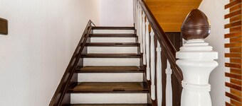 Vakantiehuis 'Lichtblick' met privé terras, gedeelde tuin en Wi-Fi