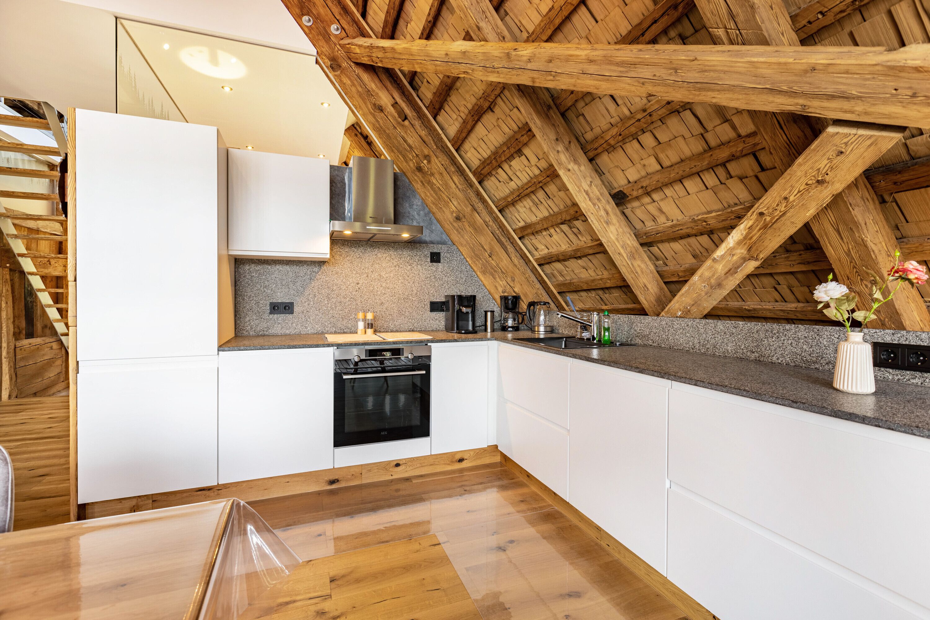 Kühlschrank, Ofen, Herdplatte, Geschirrspüler