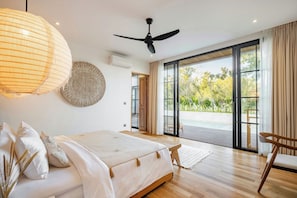 Design Villa, Patio, Pool View | View from room