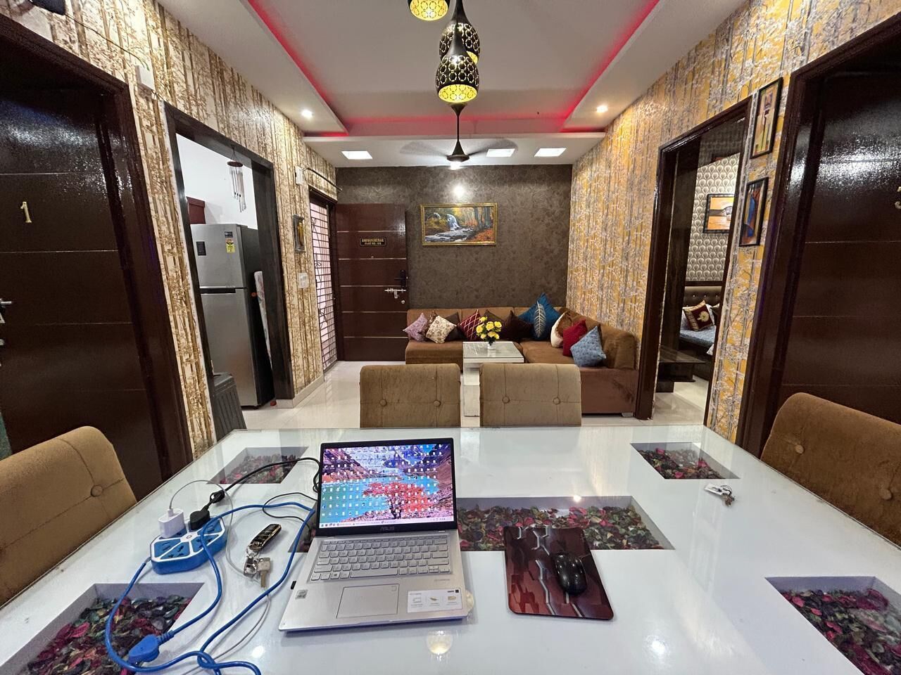 Apartment, 3 Bedrooms, Accessible, Smoking | Living room