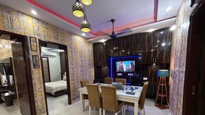 Apartment, 3 Bedrooms, Accessible, Smoking | Dining room - Entire 3bhk Luxury Flat in Zirakpur-panchkula-chandigarh-mohali, Punjab, India (Dera Bassi)