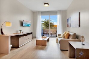 TV, offices - Apartment near beach - Front Bay View Terrace (Hollywood)