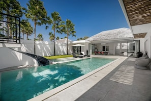 Villa Deluxe - 3 sovrum - uteplats | Utsikt mot trädgården