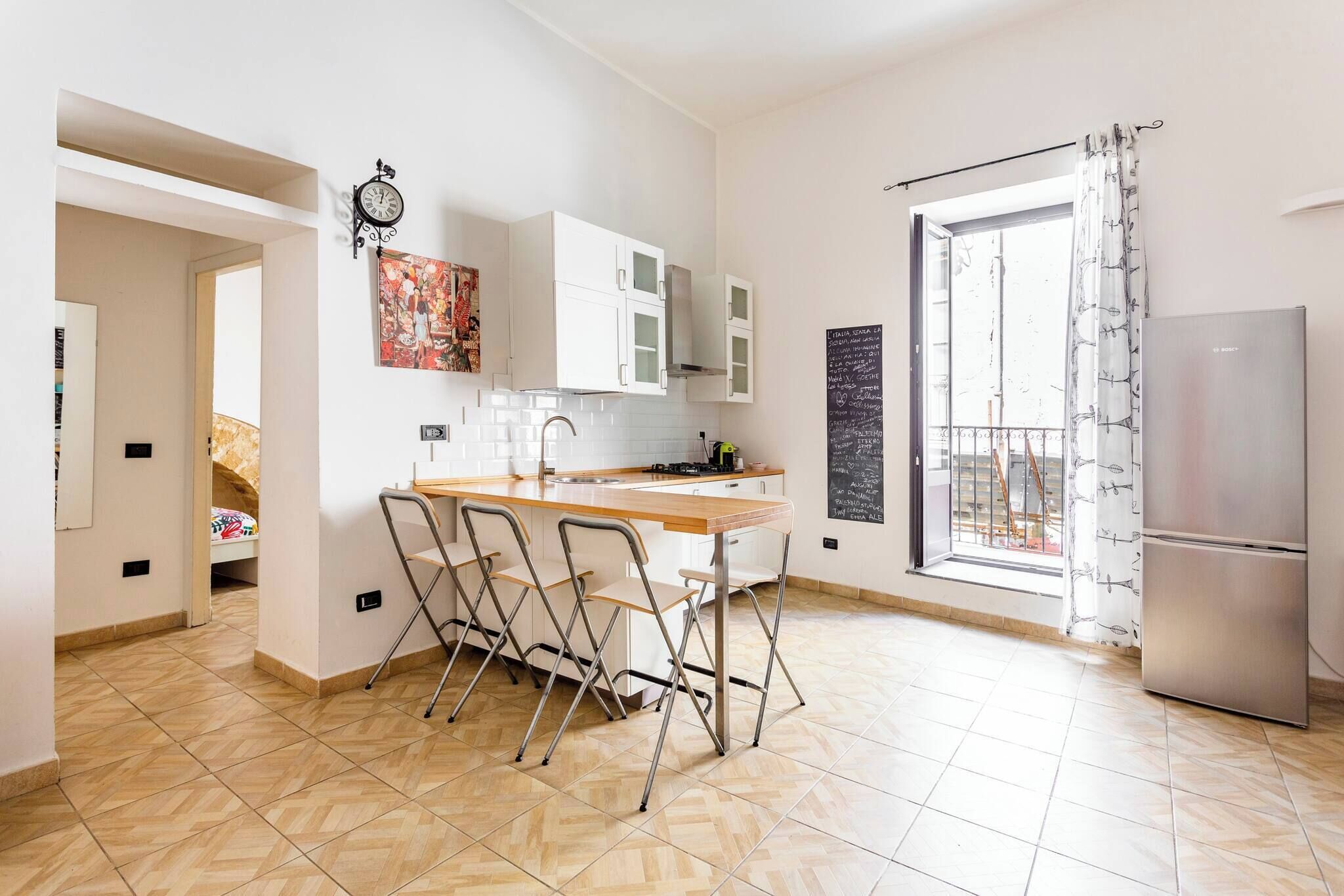 Apartamento, 1 quarto, para fumantes, sacada | Opções para refeição