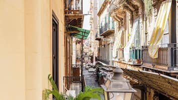 Apartamento, 1 quarto, para fumantes, sacada | Sacada