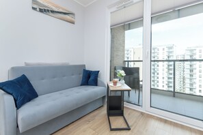 Apartment, 1 Schlafzimmer, Balkon | 1 Schlafzimmer, Bettwäsche