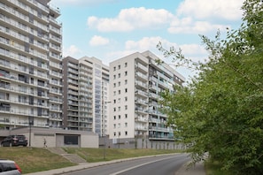 Aerial view - Modern Studio With Parking by Renters (Katowice)