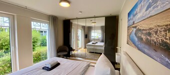 Schöne Fewo mit Terrasse am Zingster Hafen