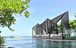 Fassade der Unterkunft