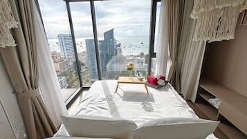 全景套房, 2 間臥室, 海景 | 1 間睡房、高級寢具、房內夾萬、獨特設計