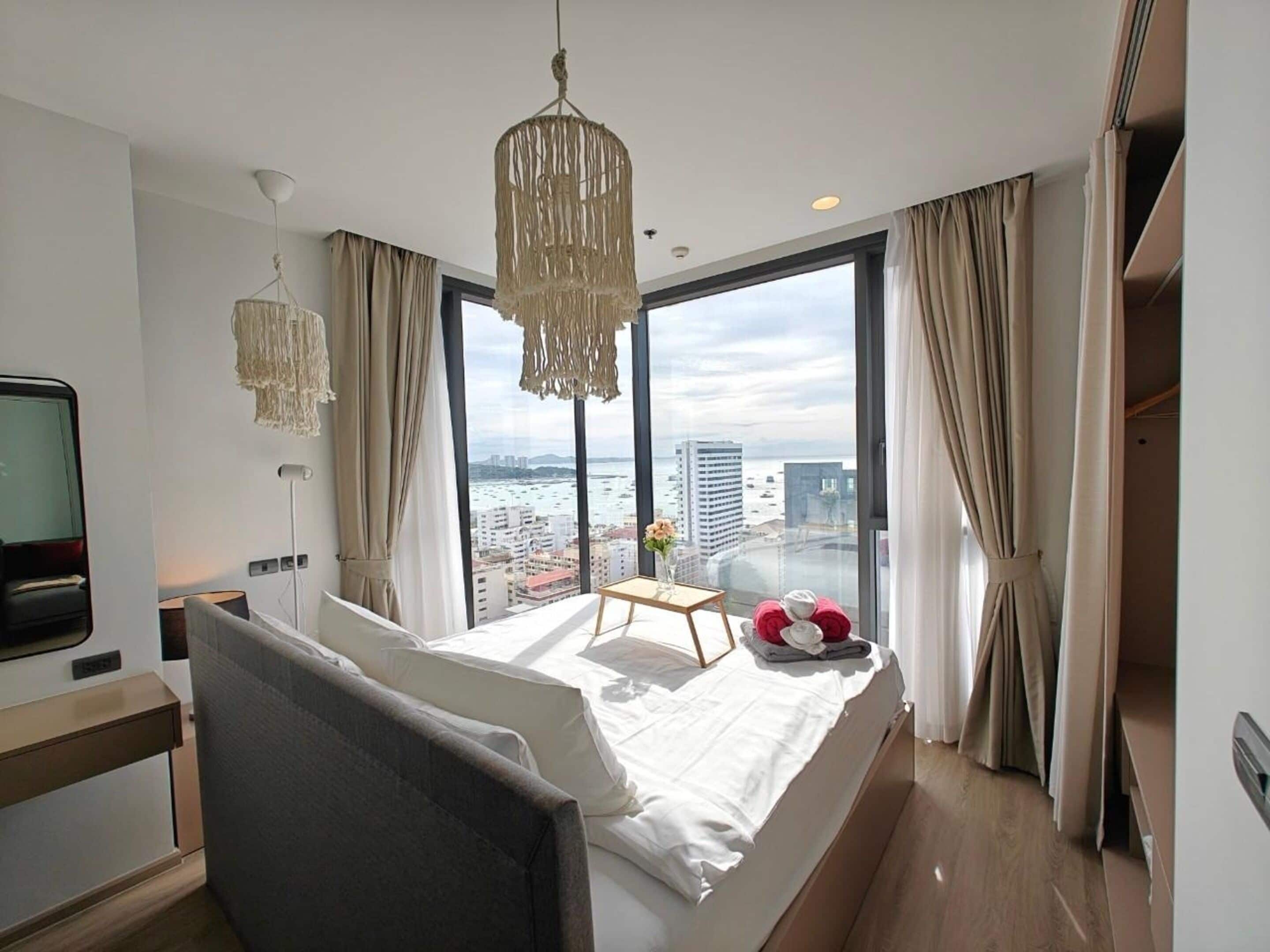 Panoramic Suite, 2 Bedrooms, Sea View | Premium bedding, in-room safe, individually decorated