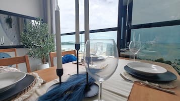 Panoramic Suite, 2 Bedrooms, 2 Bathrooms, Sea View | Terrace/patio