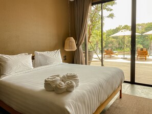 Chambre Double Deluxe, non-fumeur, vue piscine