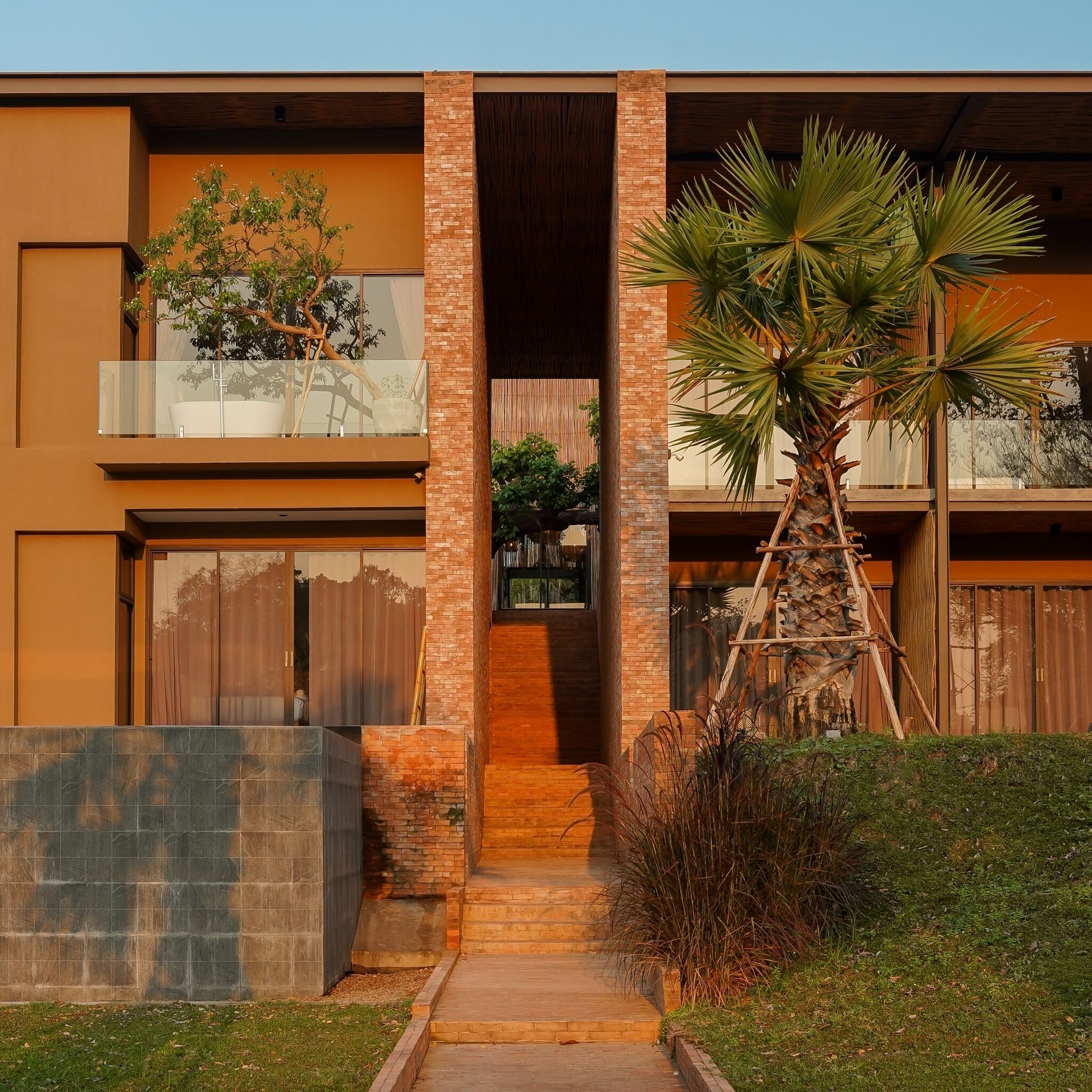 Fachada da propriedade