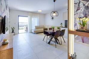 Een smart-tv en een filmbibliotheek