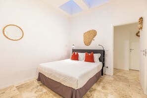 2 slaapkamers, een strijkplank/strijkijzer, wifi, beddengoed