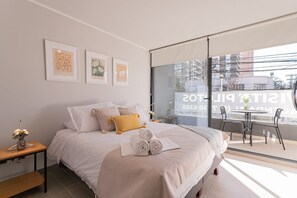 1 bedroom, iron/ironing board, WiFi, bed sheets - City Living: Apartment 1D/1B for 3 (Ñuñoa)