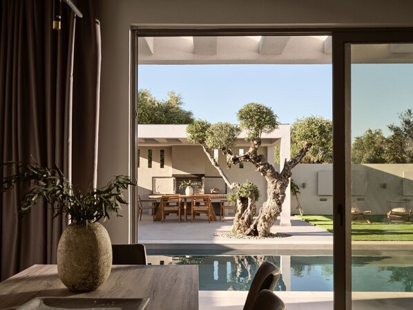 Dining - Anastasia Villa - Kalpaki Village - 2 Bedrooms & Private Heated Pool (Zakynthos)