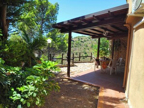 Maison, 1 chambre, fumeurs, patio | Terrasse/Patio