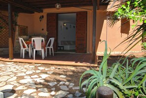 Maison, 1 chambre, fumeurs, patio | Terrasse/Patio