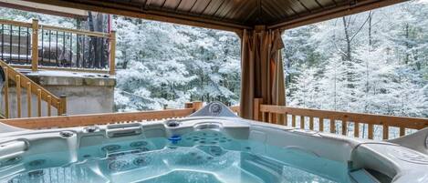 Bain à remous extérieur