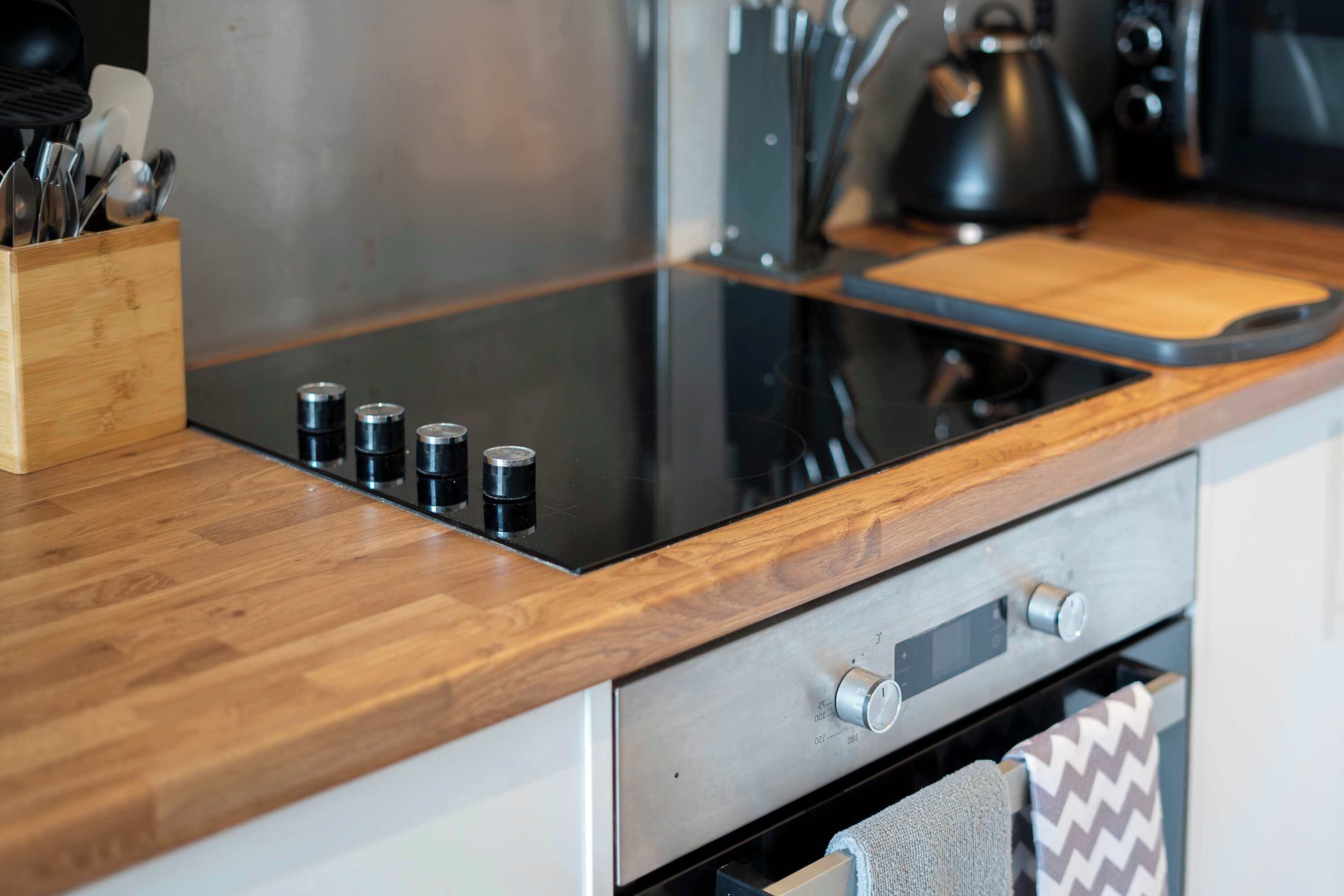 Mikrobølgeovn, ovn og brødrister