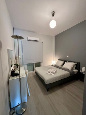 2 室のベッドルーム、アイロン / アイロン台、WiFi、ベッドシーツ