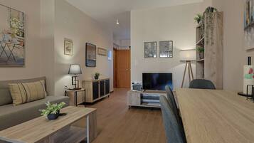 Departamento, 1 habitación, balcón, vista a la ciudad | Entrada de la propiedad