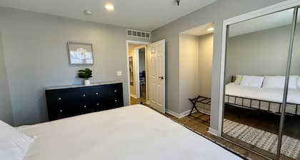 King Bed Oasis, Steps from UNO Bliss