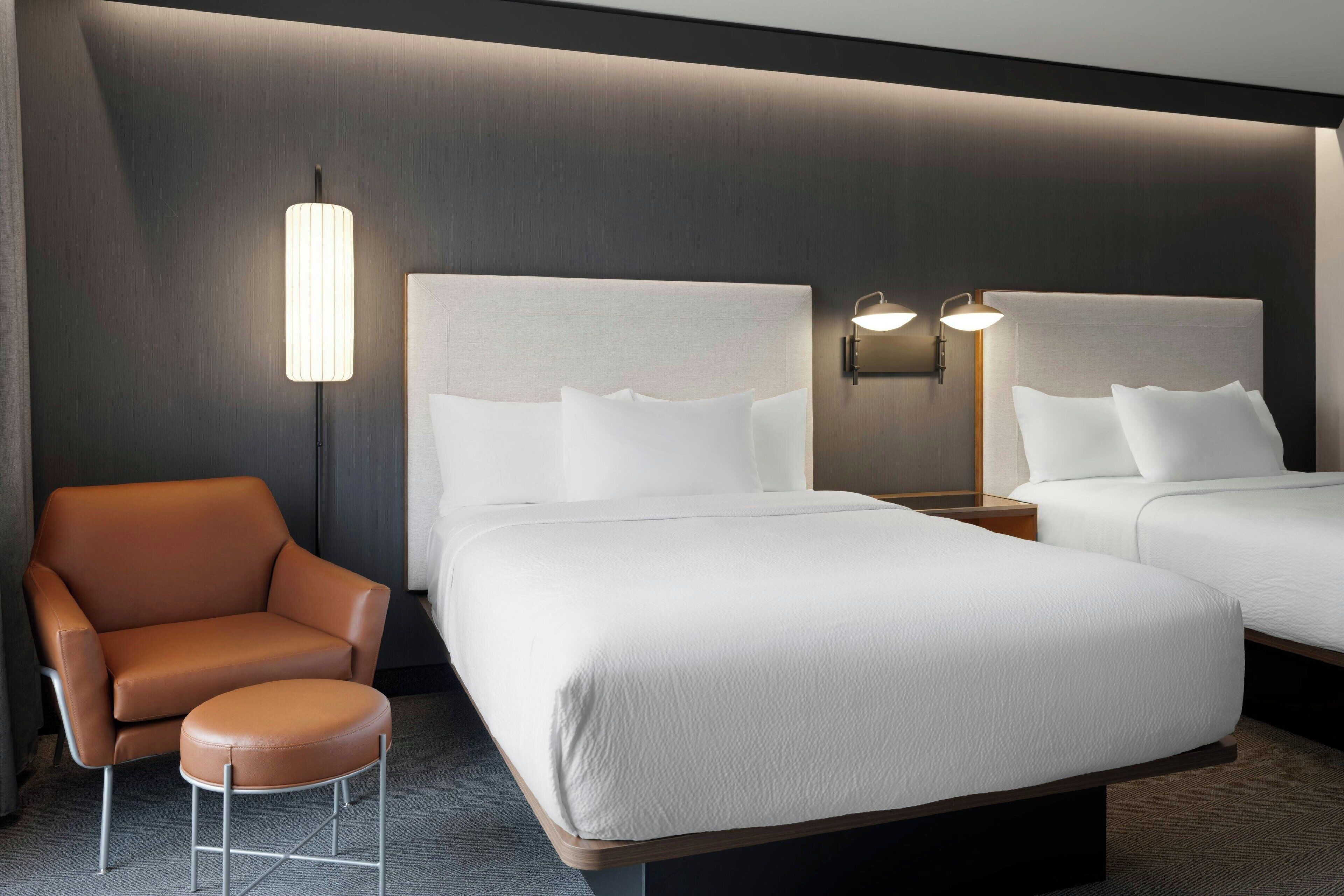 Hochwertige Bettwaren, Verdunkelungsvorhänge, Bügeleisen/Bügelbrett