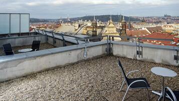 Standard Double or Twin Room, Terrace, City View | Terrace/patio