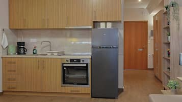 Appartement, 1 slaapkamer, balkon, uitzicht op de stad | Interieur
