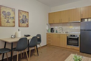 Appartement, 1 slaapkamer, balkon, uitzicht op de stad | Interieur