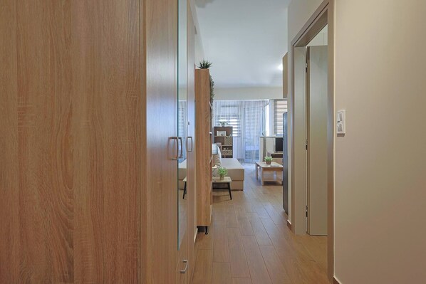 Apartment, 1 Schlafzimmer, Balkon, Stadtblick | Innenbereich