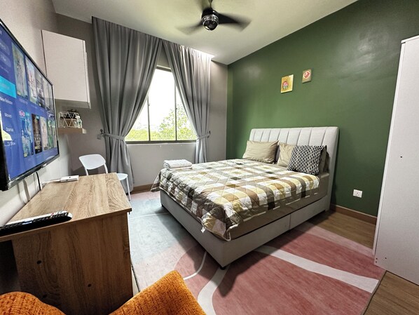 1 habitación, wifi y ropa de cama 