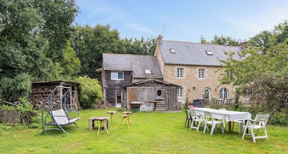Chalet 'En Pleine Nature' con jardín compartido