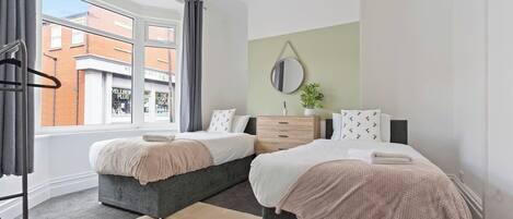 4 bedrooms, iron/ironing board, travel cot, free WiFi