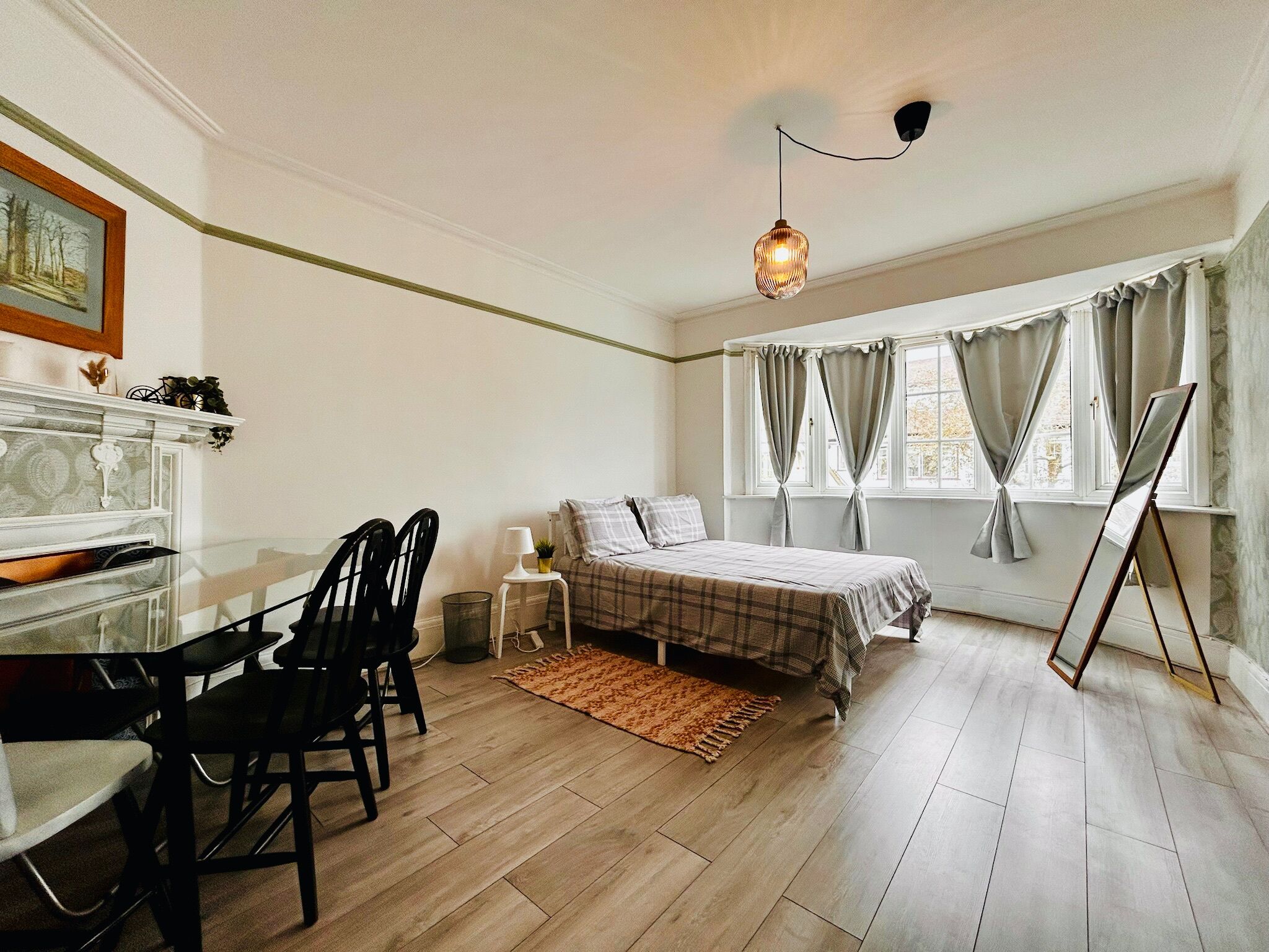 Lägenhet Comfort - flera sängar - icke-rökare (Flat B) | Arbetsyta för laptop och gratis wi-fi