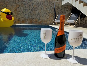 Außenpool, beheizter Pool