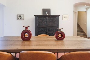 Dining - Palazzo Lungarno Luxurious 4-Bedroom Penthouse with Terrace in Central Florence (Firenze)