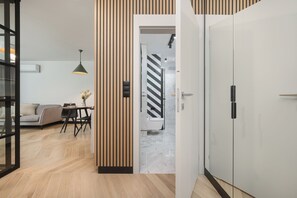 Apartment, 1 Bedroom, Balcony | Living area - Apartment With AC by Renters Prestige (Wroclaw)