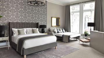 In-room safe, desk, iron/ironing board, free cribs/infant beds