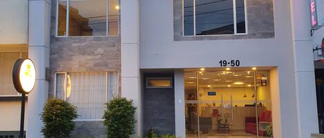 Façade de lâhĂ©bergement