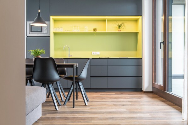 Dining - Superb Penthouse with Whirlpool and View of the Dolomites (Trentino-Alto Adige)