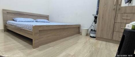 1 غرفة نوم وملاءات أسرّة